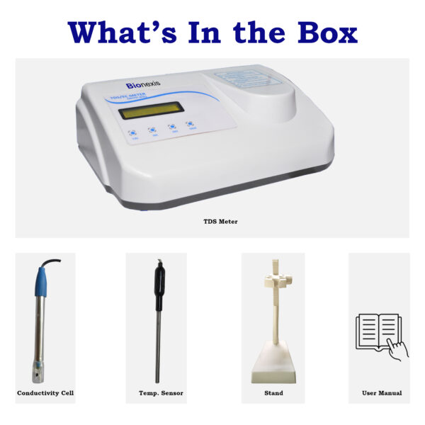 TDS/Conductivity/Temp. Meter